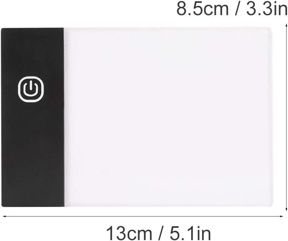 LED Light Box, Eye‑ A6 LED Light Pad Drawing LED Light Board Brightness Artcraft Tracing Flip Book Kit with Non‑Slip Backing, LED Copy Board Tablet