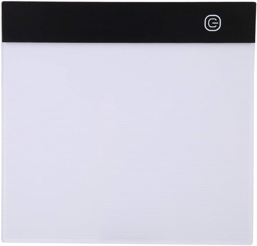 LED Tracing Light Box Board, Adjustable Brightness A5 USB Art Drawing Sketching Copy Pad for Tattoo Drawing, Streaming, Sketching