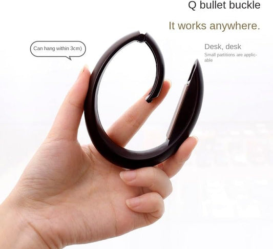 ZEUP 4 PCS Wallet Hooks for Tables, Classrooms, Offices, Travel, Multi-Purpose Portable Bag Hooks for Desks, Earphones, Keys, Backpacks, Office Desk Accessories