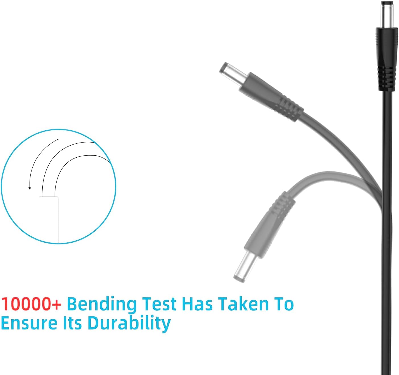 12V AC/DC Adapter Compatible with Huion A2 Super Thin, A3 Tatoo Tracing Light Table, A4 Artcraft Tracing Light Pad LED Light Box 12VDC Power Supply Cord