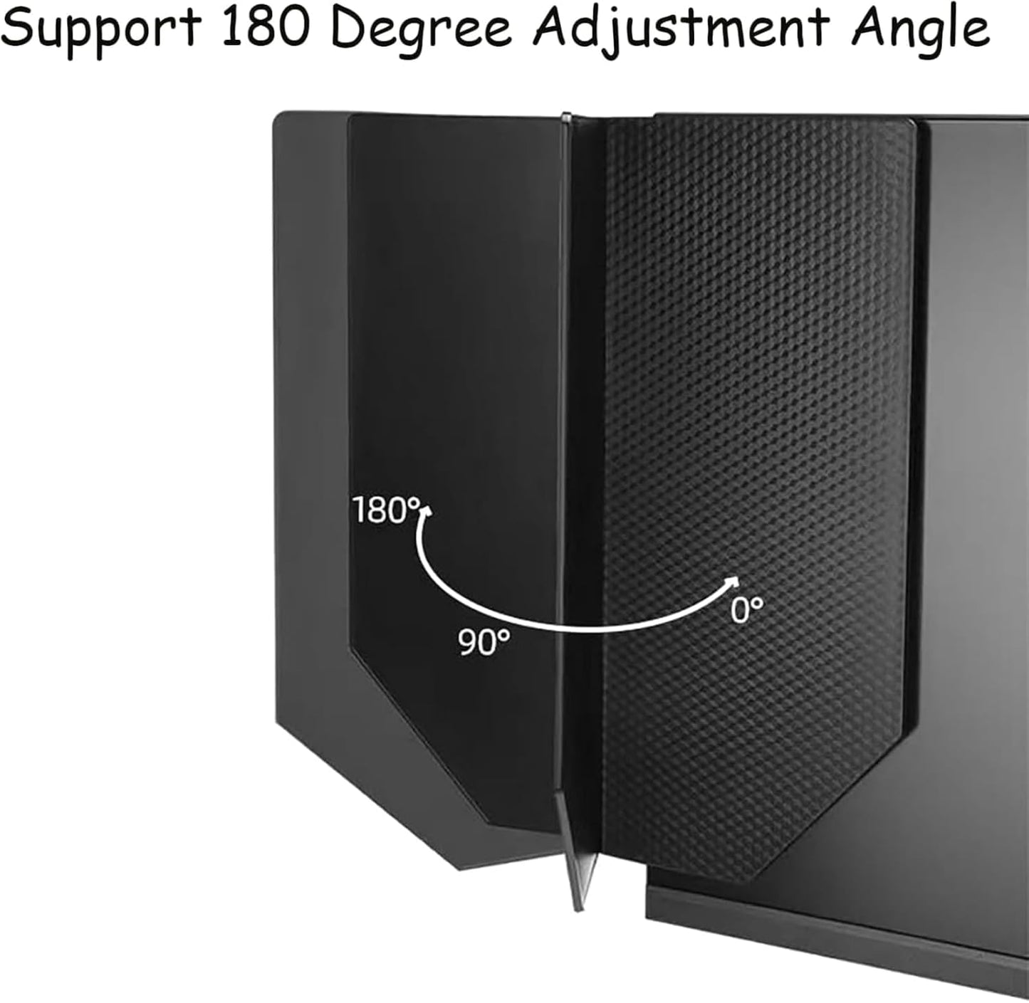 Adjustable Monitor Sunshade Hood for 24-32 Inch Screens - Reduce Eye Strain and Glare