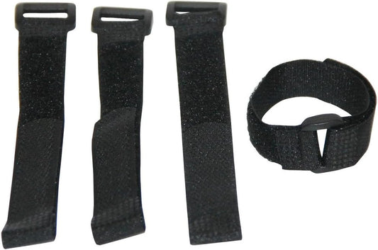YiwerDer Reusable Fastening Cable Straps and Cable Ties Set 20 Pack(8"-12"-18"), Adjustable Multi-Purpose Hook and Loop Cord Ties to Keep Cords Organized and Tidy