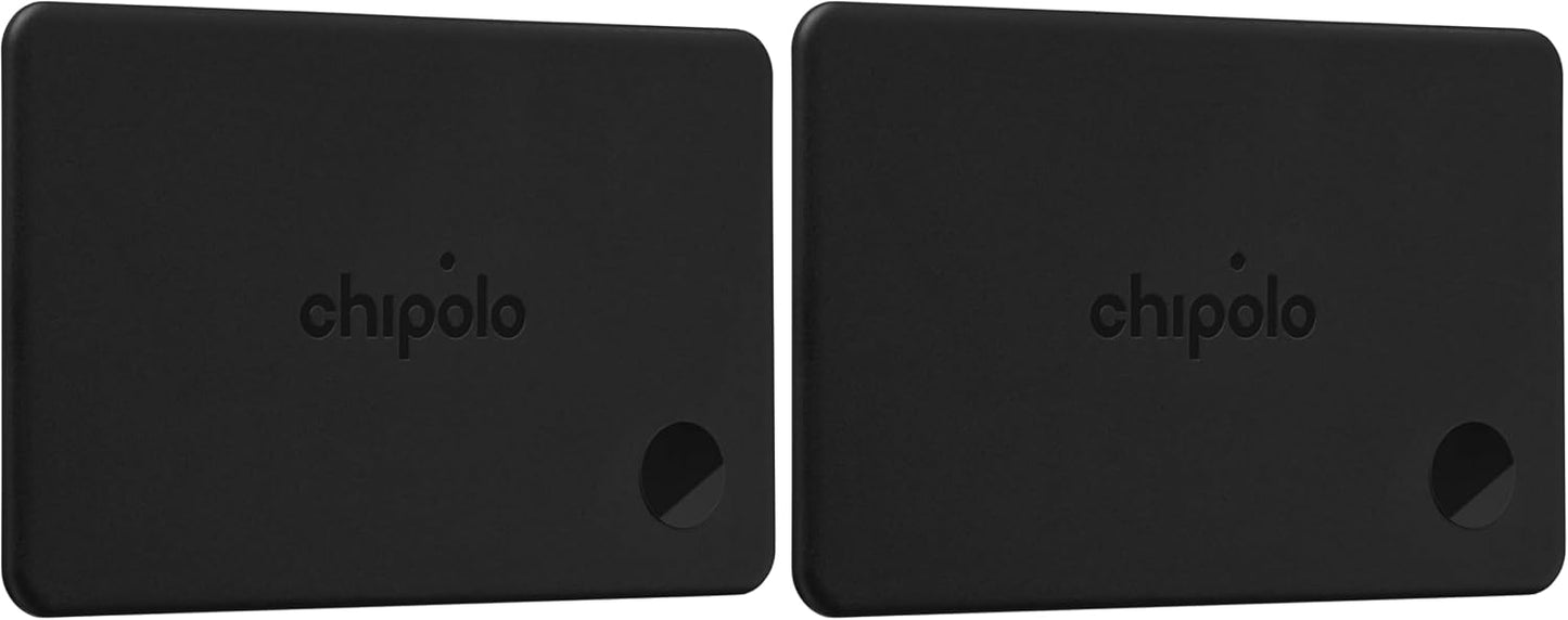 Chipolo CARD – Rechargeable Wallet Tracker Card, Bluetooth Tracker, Item Locator, Passport Finder Compatible with Apple Find My or Find Hub with Call Your Phone & Out of Range Alerts