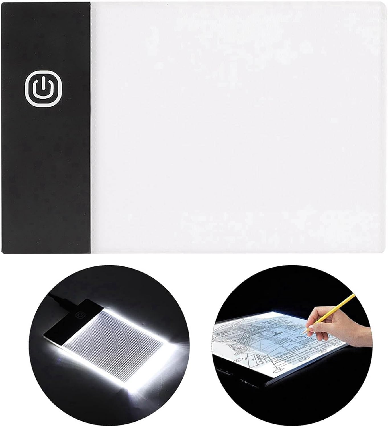 Artcraft Light Tracing Box, Eye LED Light Copy Board A6 Brightness Artcraft Tracing Flip Book Pad Kit Tablet Drawing for Calligraphy and Painting, Animation Industry