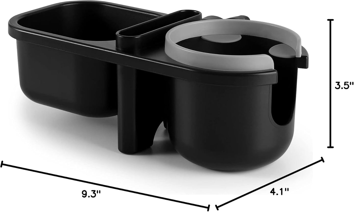 Accmor Stroller Cup Holder, Universal Cup Holder for Uppababy Nuna Doona Strollers, Bottle Drinks Holder for Wheelchair, Walker, Bike, Scooter