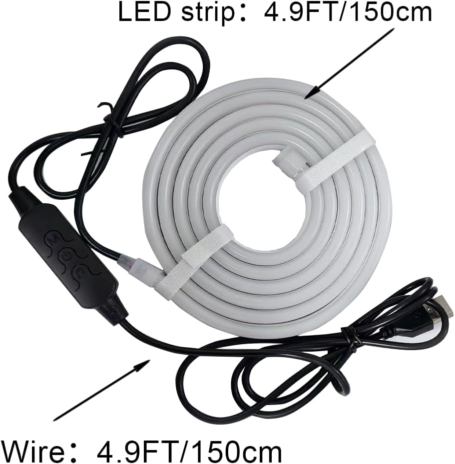 pc sync Light bar,LED Light Strips Deliver Synchronized Lighting Effects with Screen Colors and Music, Compatible with Win/Mac Systems. (PC Sync Light (for 32-34-inch Models))