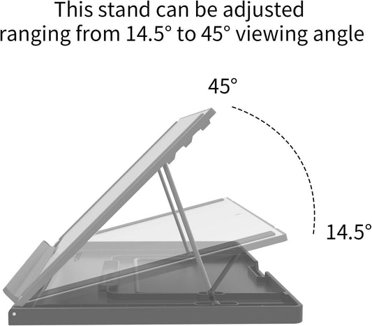 GAOMON GMS01 Universal Adjustable Tablet Stand PD1161/PD156PRO and Other Pads/Art Tablets/Books Less Than 12mm Thickness