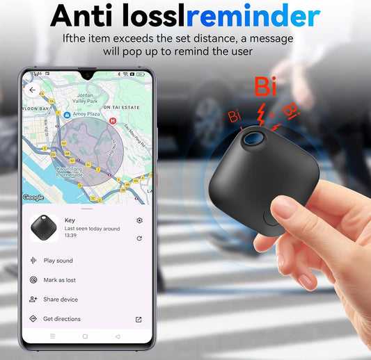 Air Tags-2 Pack Android,Luggage Tracker Tags for Android Works with Google Find Hub App Bluetooth Smart Tags Item Finder for Key Finders & Trackers, Backpack,Suitcase (Android only,NOT for iOS)