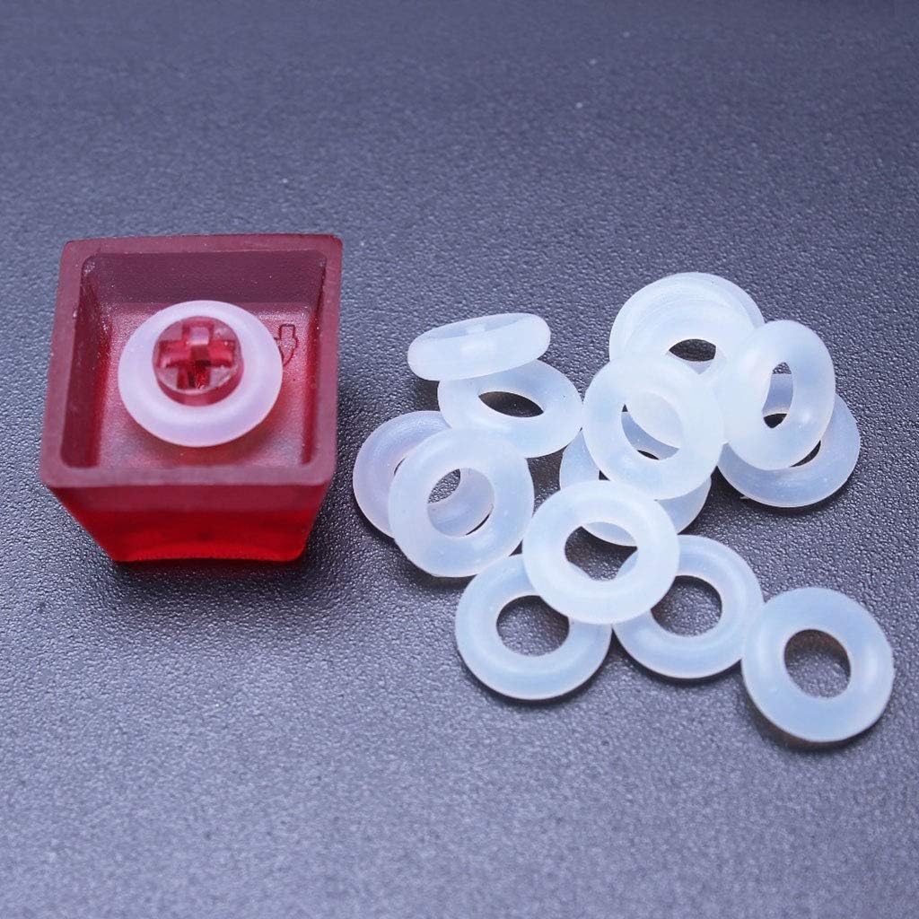 120Pcs Keycaps Rubber O-Ring Dampeners for MX Keyboard