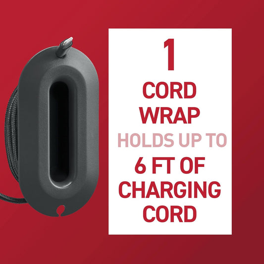 Command 5-Cord Clip Organizer and Wrap Bundle, 2 Clips, 1 Wrap and 6 Medium Strips, White, Great for Damage-Free Electronics Organization Under Desk or Wall Mount