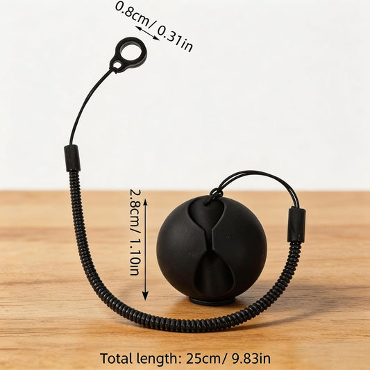 Pen Leash with Ring, 4Pcs Retractable Pencil Holder, Anti-Lost Stylus Teacher Pen Lanyard for Tablets Clipboards Desk Drawing