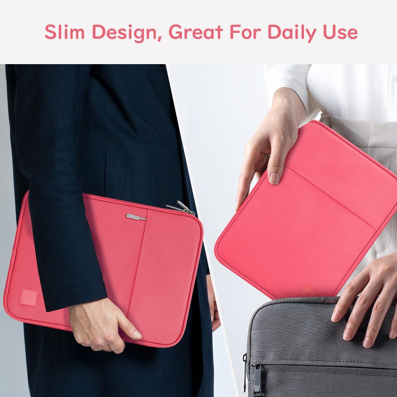 Dadanism 9-11 Inch Tablet Sleeve Padded Carrying Case for iPad (A16) 11th Gen 11", iPad 10th Gen 10.9", iPad Air M4/Pro M5 11", iPad Air 5/4, iPad 9/8/7th Gen, Galaxy Tab A11+ Plus 11", Blue