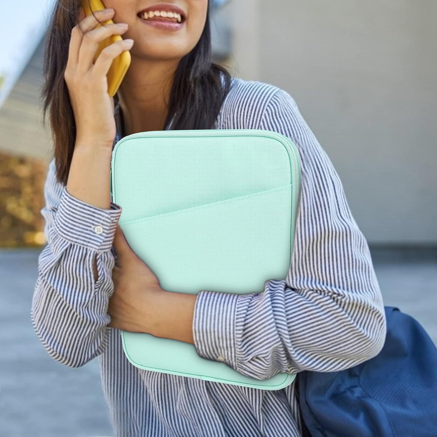 Dadanism 9-11" Tablet Sleeve Bag Carrying Case for iPad (A16) 11th Gen 11", iPad 10th Gen 10.9" Air 5/4, iPad Air M4/Pro 11", iPad 9/8/7th, Galaxy Tab A11+ Plus 11", Remarkable 2 10.3", Black