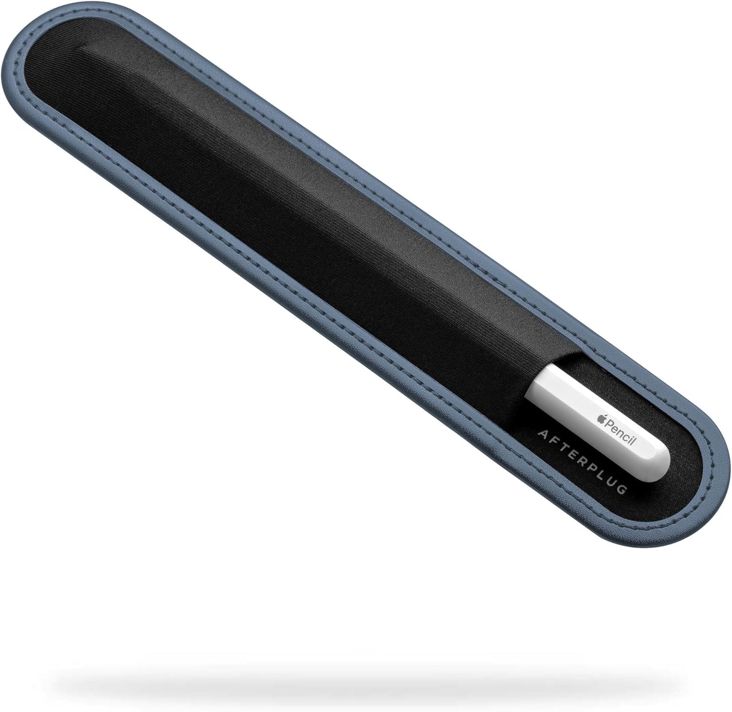 Stylus Holder for Apple Pencil 1st & 2nd, USB-C, Pro, and Slim Stylus – Rip-Resistant Elastic Sleeve, Microfiber Base, and 3M Adhesive for Attaching to iPad & Tablet Cases, Black