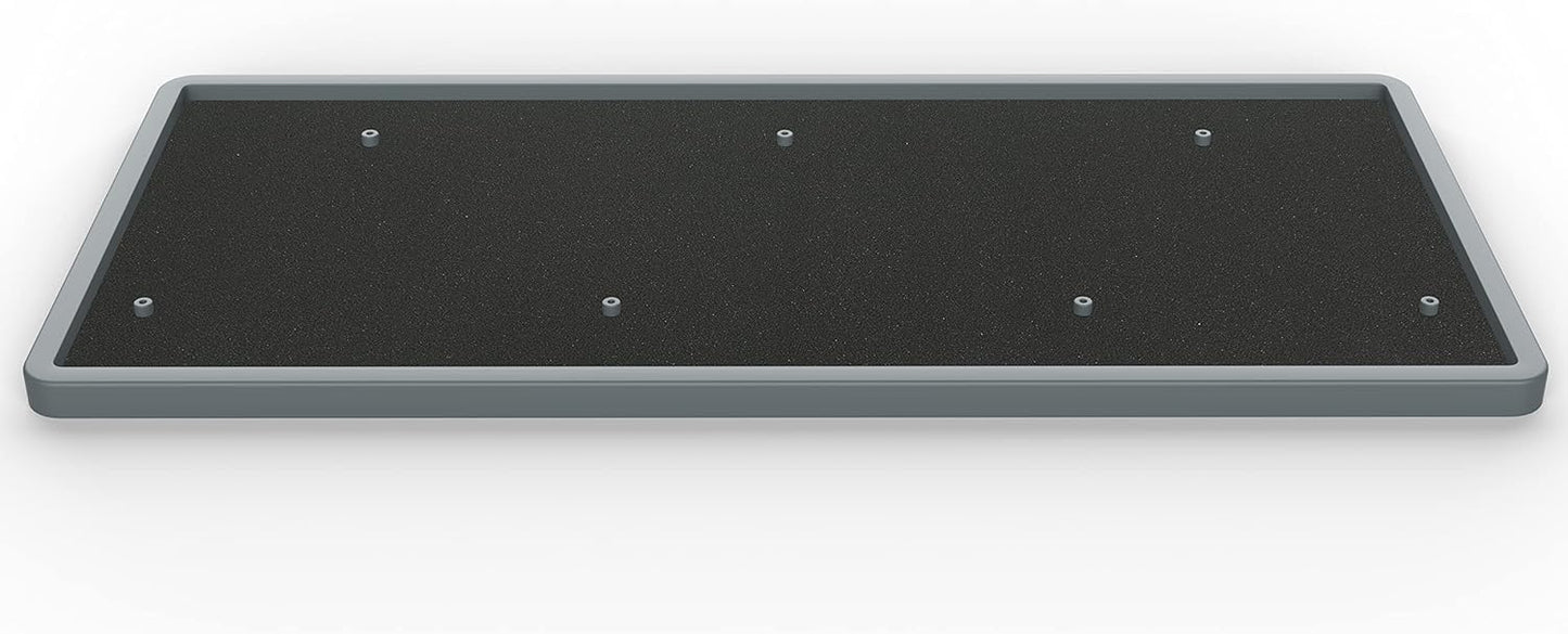 HONKID Keyboard Foam, Sound Dampening Foam for Mechanical Keyboard Bottom, Made of LE-20 Poron, Black (H 2mm)