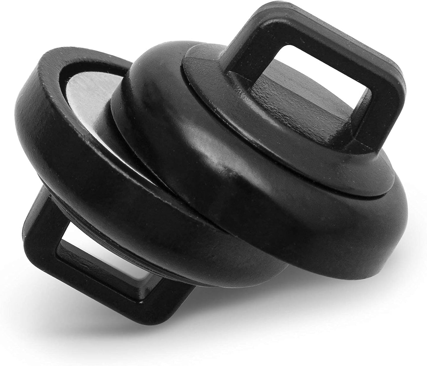 Magnetic Cable Zip Tie Mounts. Black. 12 Pack. Includes 12 Black Cable Zip Ties. Ideal for Cable Management
