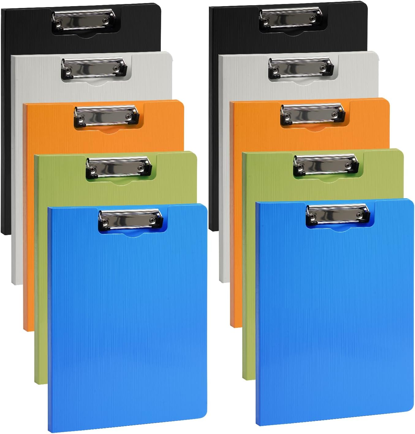 Clipboard Folder, A4 Foldable Clipboards with Pocket, File Cover Office Folder Clipboard, 360 Degree Foldable Storage Clipboards for Office, School or Medical Field, Green
