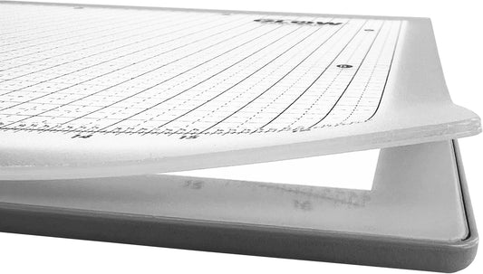 Cutterpillar Glow Elite Mini Light Board — LED Craft & Quilting Light Pad — Compact & Portable 10" x 13" Size — 4 Brightness Levels, Magnetic Base & Self-Healing Cutting Mat
