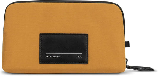 Native Union Stow Lite Organizer W.F.A Tech Organizer – Minimalist Travel Pouch Made of Recycled Materials for Everyday Accessory Storage & Protection – Stores Cables, Chargers & More (Slate Green)