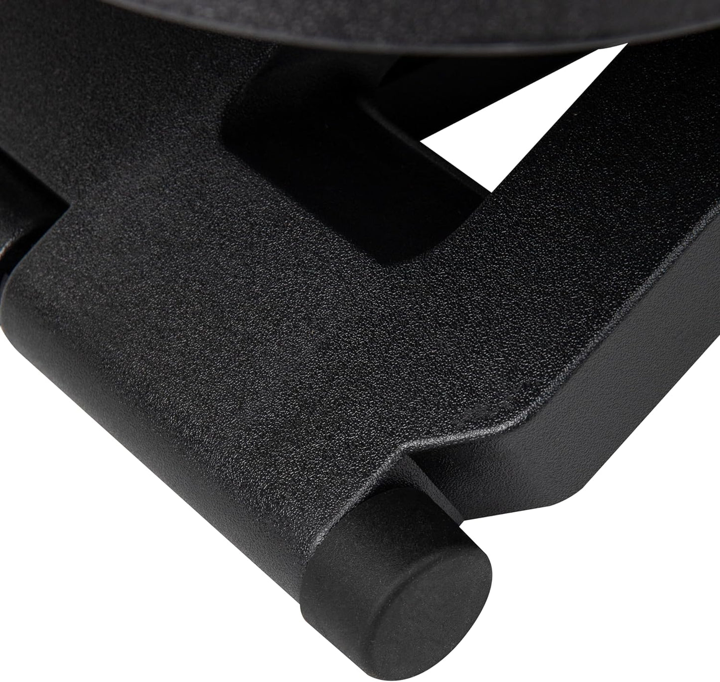 Mind Reader Foot Rest, Under Desk at Work, Ergonomic, Height Adjustable, Office, Plastic, 17"L x 13"W x 6.25"H, Black