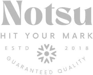Notsu Dot Grid Desk Notepad 2 Pack | Minimalist Dotted Memo Mouse Pads with Premium Thick Paper, Small 5.5" x 8.5"