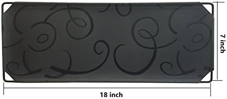 UNICOO - DIY Wire Cube Organizer Replacement Panels 14 * 14 inch (Black Wire Panel)
