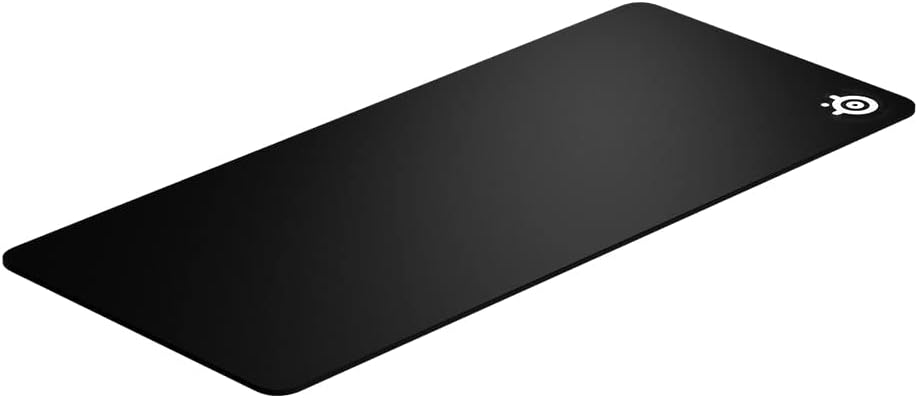 SteelSeries QcK Gaming Mouse Pad - XXL Cloth - Peak Tracking and Stability - Esports Mousepad - Never-Slip - Full Desk Coverage