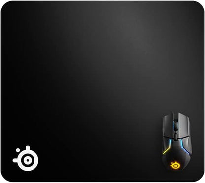 SteelSeries QcK Gaming Mouse Pad - XXL Cloth - Peak Tracking and Stability - Esports Mousepad - Never-Slip - Full Desk Coverage