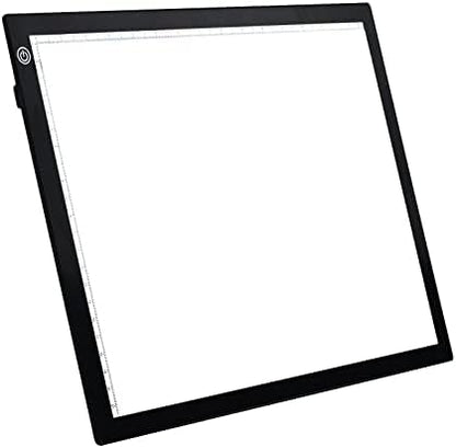 Huacan LED Light Pad Board for Diamond Painting Tablet Ultrathin 3 Level Dimmable Portable USB Charging Apply to Diamond Art Kits