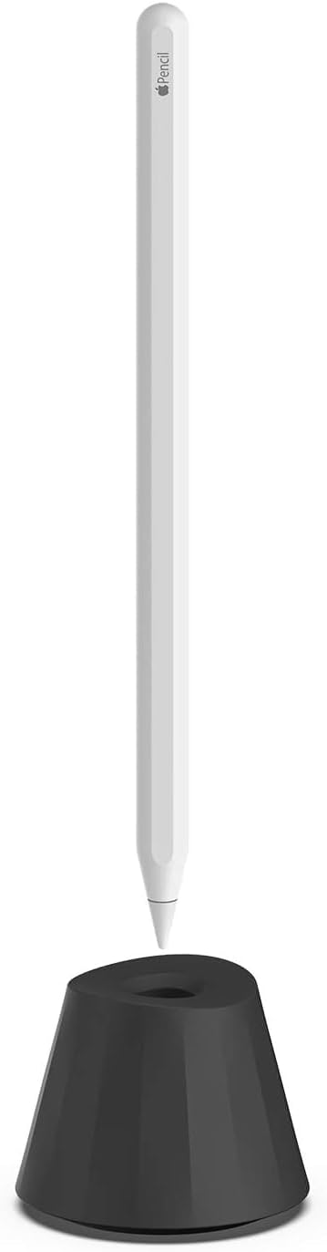 UPPERCASE Designs NimbleStand Vertical Stand Compatible with Apple Pencil with/without Sleeve or Grip (Onyx Black)
