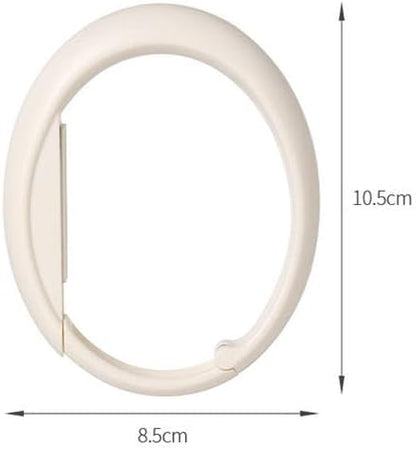 ZEUP 4 PCS Wallet Hooks for Tables, Classrooms, Offices, Travel, Multi-Purpose Portable Bag Hooks for Desks, Earphones, Keys, Backpacks, Office Desk Accessories