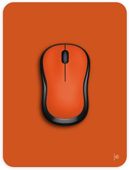 Audimi Small Mouse Pad 6 x 8 Inch, Mini Mouse Pad Thick for Laptop Wireless Mouse Home Office Travel, Portable & Washable (Black)