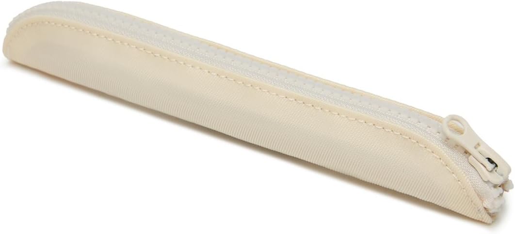 Pencil Case Durable Pencil Pouch for Pens School Featuring Oxford Lap Design (Khaki,Oxford)