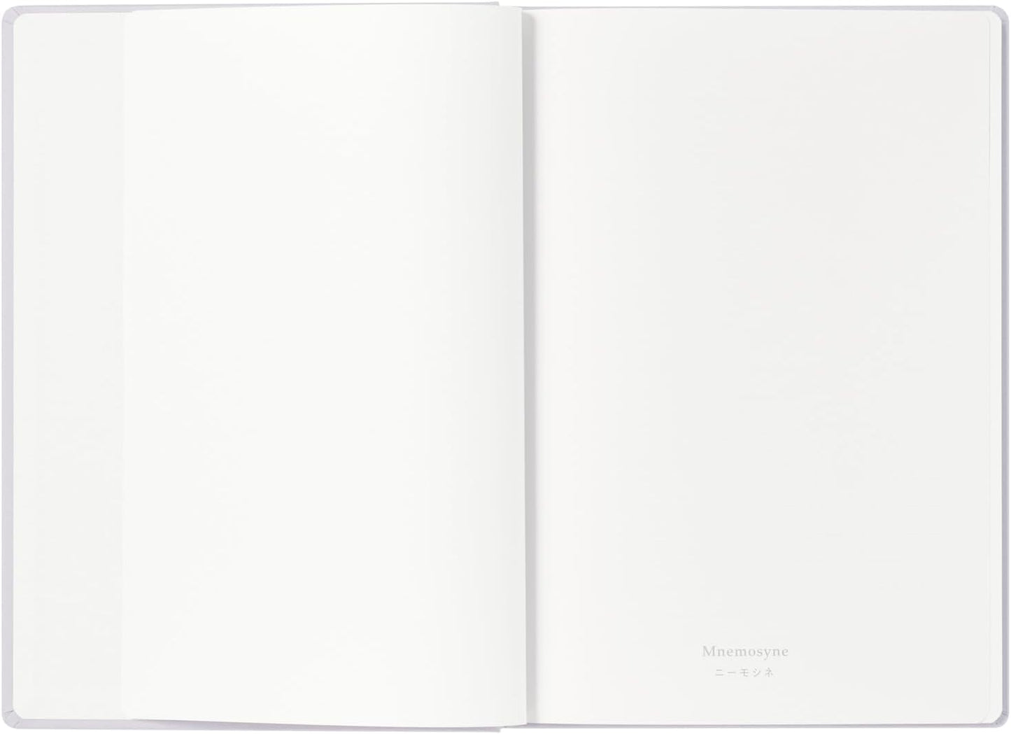 Maruman Mnemosyne Lined Notebook- Vertical A5, 5.83" x 8.27", 70 Sheets / 140 Pages, 7mm College Ruled With Center Line Journal, Perforated Pages & Wire-Bound to Lay Flat, Black, Made in Japan - Colors B
