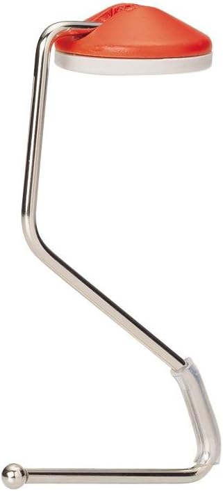 LIHIT LAB Lightweight Purse Hanger for Table, Bag Hanger, Purse Holder, Desk Hook for Gym, Restaurant, Office, Holds up to 11 pounds, 4" x 2'', Beige (A7595-16)