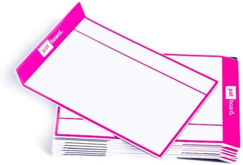 PATboard Scrum Board and Kanban Board - Magnetic Task Cards - S (Small) - Set of 16 - Orange