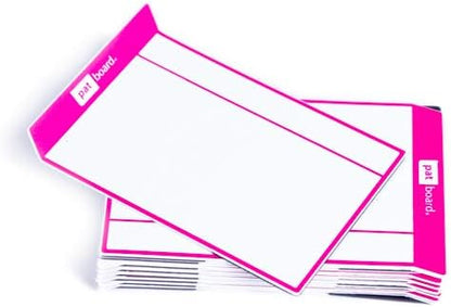 PATboard Scrum Board and Kanban Board - Magnetic Task Cards - S (Small) - Set of 16 - Orange
