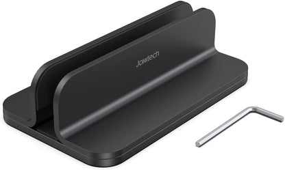 JOKItech Aluminum Laptop Stand, Sturdy and Adjustable, Compatible with Apple MacBook Pro/Air, Mac Mini, iPad Pro, Silver