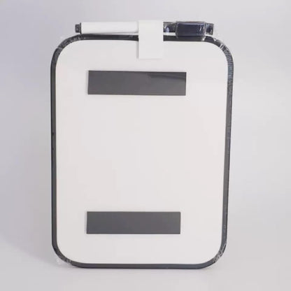 Magnetic Whiteboard with Marker and Magnets, 6" x 8",Small Whiteboard for Classroom, School Locker,Home, Office (Pink)