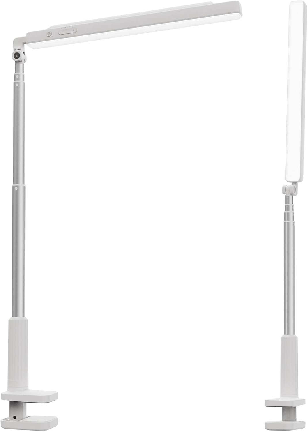 NEEWER Entry Level Version 32" LED Light with Clamp for Desk Home Office Dorm Designer Drafting, 20W Dual Computer Monitor Architect Lamp Bar, Flexible Overhead 2200lux/Remote/5 Modes CRI80+, N21