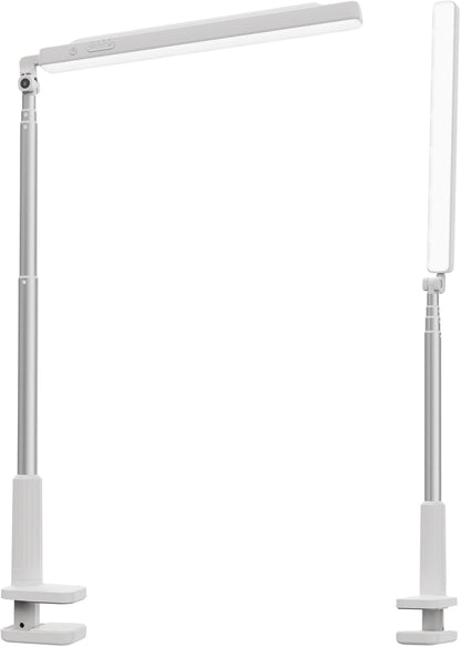 NEEWER Entry Level Version 32" LED Light with Clamp for Desk Home Office Dorm Designer Drafting, 20W Dual Computer Monitor Architect Lamp Bar, Flexible Overhead 2200lux/Remote/5 Modes CRI80+, N21