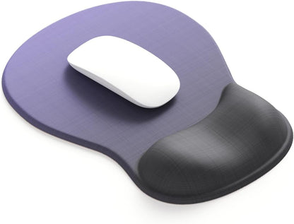 ErgoComfort Gel Wrist Rest Mouse Pad-Ergonomic Office Mousepad with Wrist Support-Non-Slip, Design Desk Accessories Mat for Home&Game Decor (06Mocha Sand)