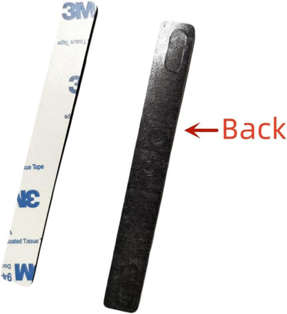 4pcs Keyboard Spacebar Foam Switch Silencer Pad Cotton Compatible with 6.25U Mechanical Keyboard Space Bar Black