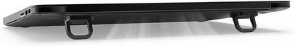 Notebook Stand, Computer Keyboard Bracket Mini Portable Heightened Cooling Stand (Silver)