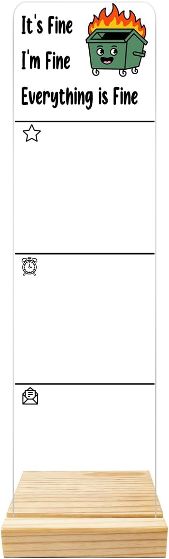 Monitor Memo Board Computer Monitor Memo Board Acrylic for Computer Monitors No Screen Damage Office Desk Accessories with Removable Design 12.6X 3.15 x 0.2 inches