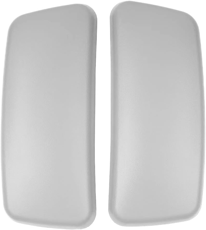 MingYi.office New Arm Pads Caps Replacement for Haworth Zody Office Chair 1 Pair Black/Gray (Black)