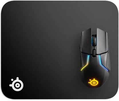 SteelSeries QcK Gaming Mouse Pad - XXL Cloth - Peak Tracking and Stability - Esports Mousepad - Never-Slip - Full Desk Coverage