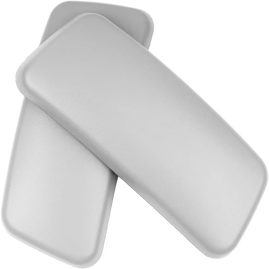 MingYi.office New Arm Pads Caps Replacement for Haworth Zody Office Chair 1 Pair Black/Gray (Black)