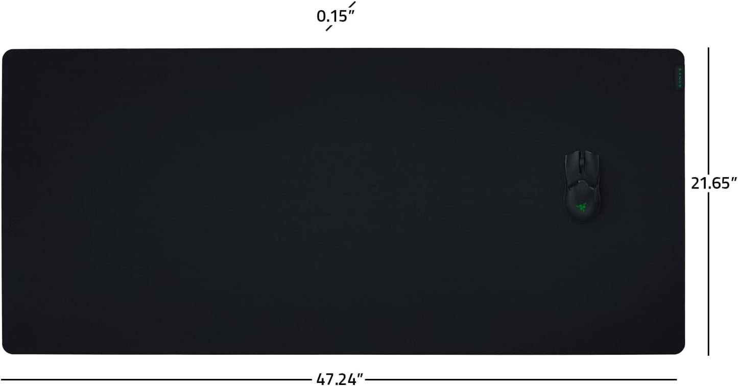 Razer Gigantus V2 Cloth Gaming Mouse Pad (XXL): Thick, High-Density Foam - Non-Slip Base - Classic Black