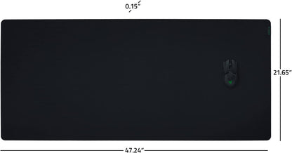 Razer Gigantus V2 Cloth Gaming Mouse Pad (XXL): Thick, High-Density Foam - Non-Slip Base - Classic Black